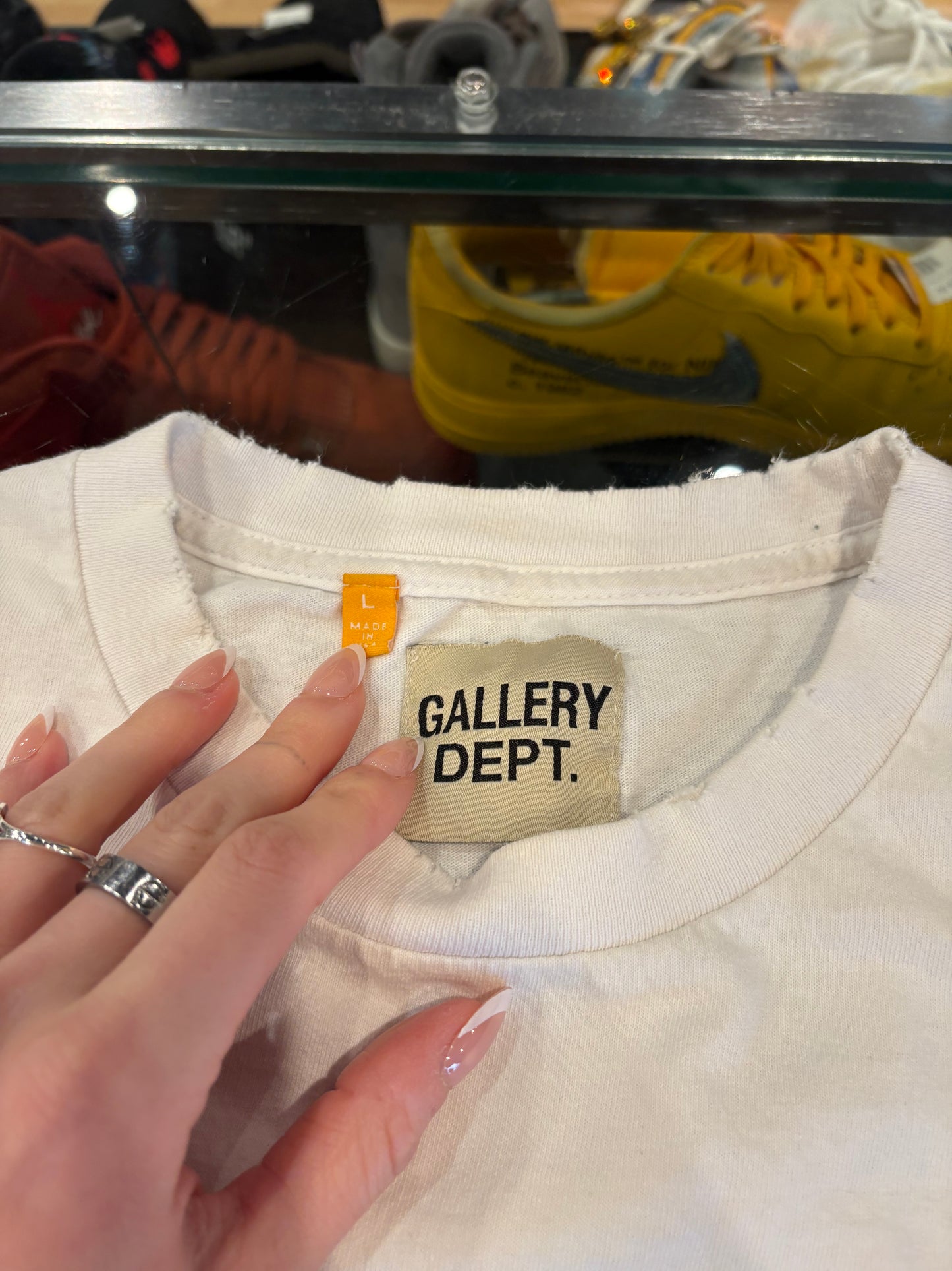Gallery Dept Tee White Size Large
