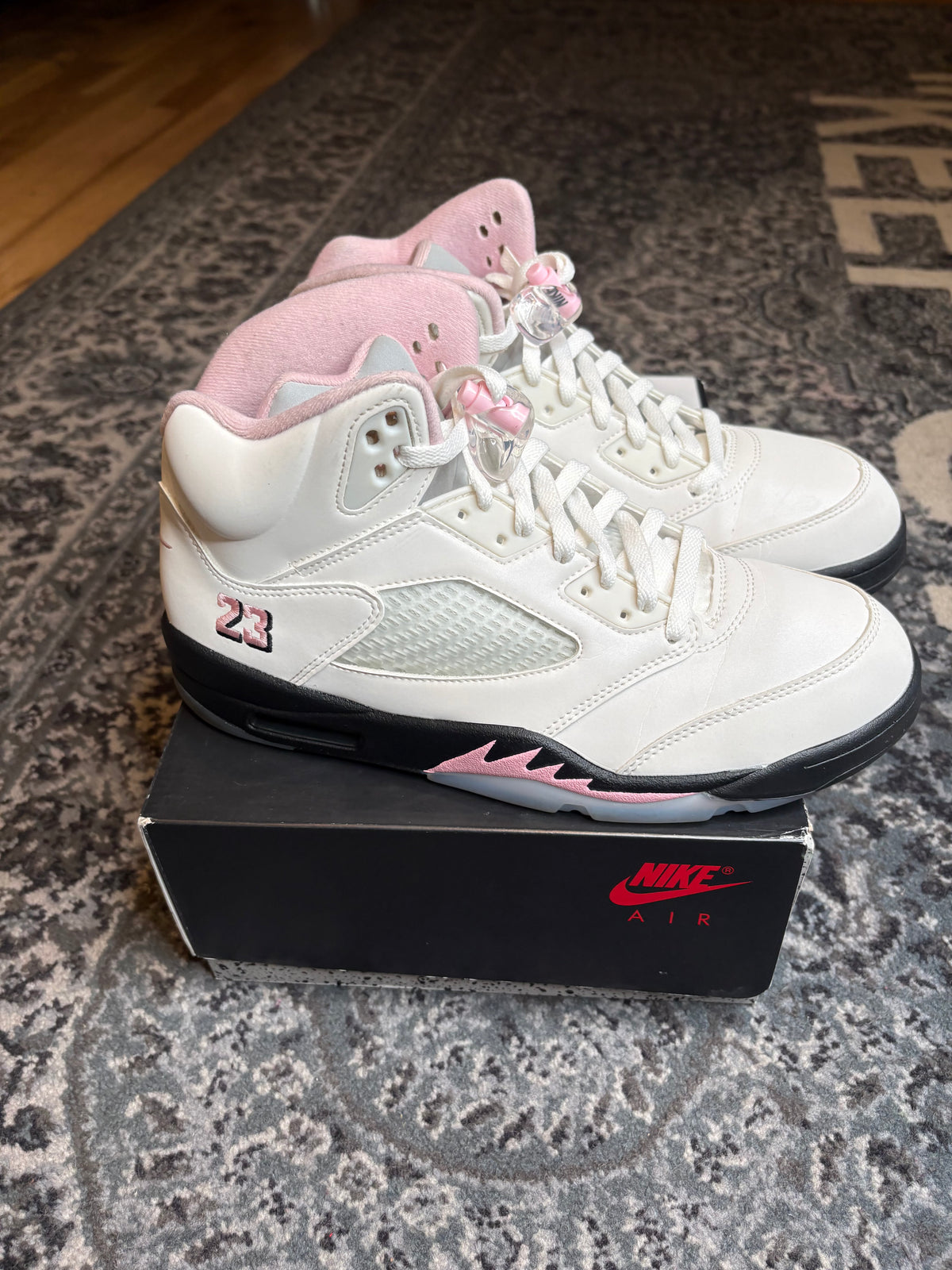 Jordan 5 Retro “Shy Pink” Po Rb Size 11