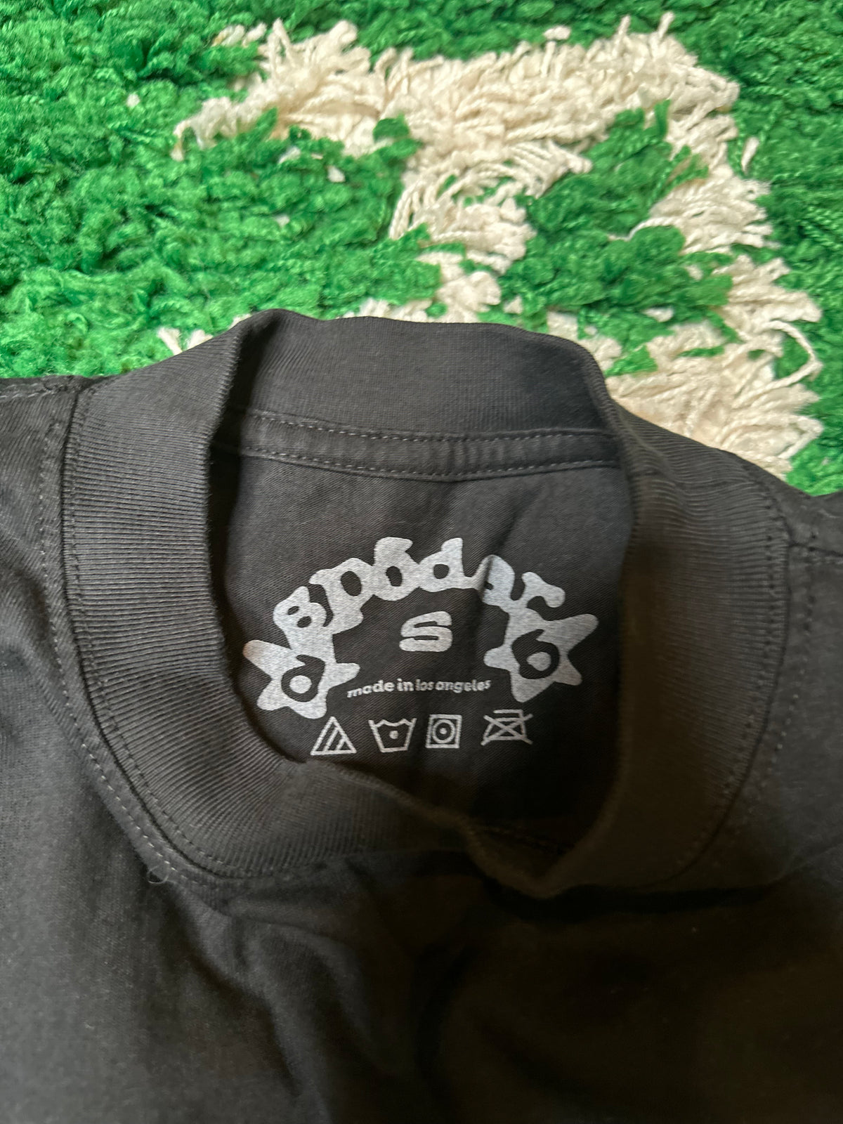 Sp5der Star Tee Black Size Small