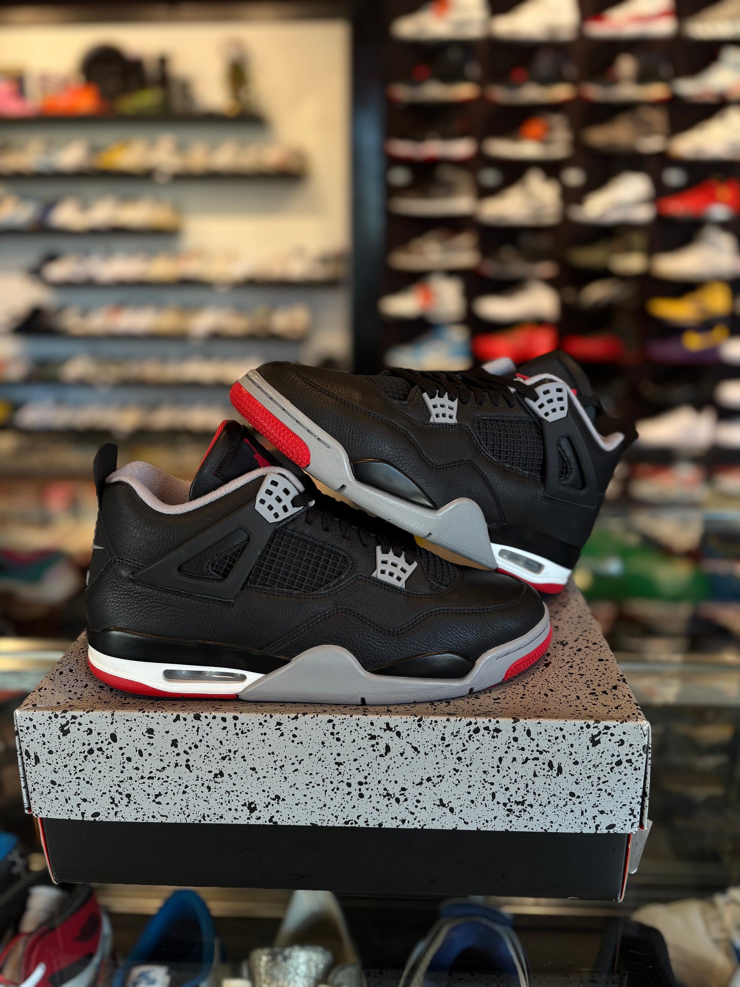 Jordan 4 Retro Bred Reimagined VNDS Size 12