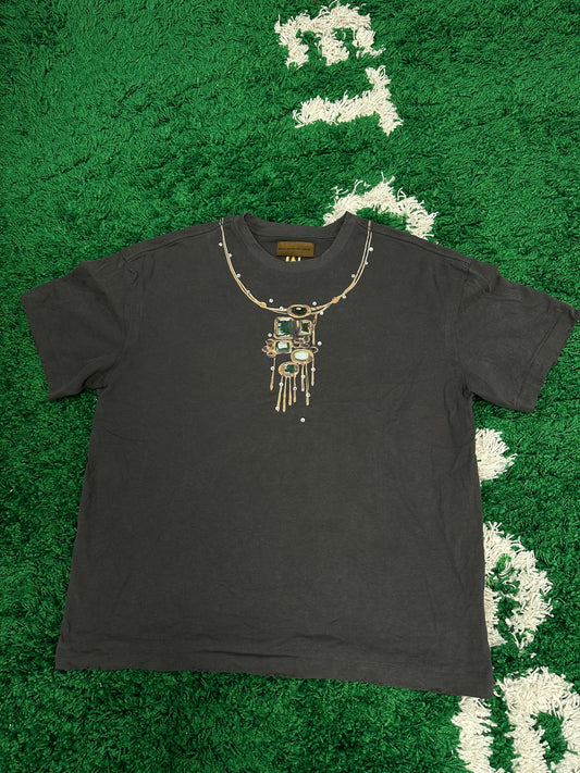 Birth of a Royal Child Gemstone Necklace Tee Size Large