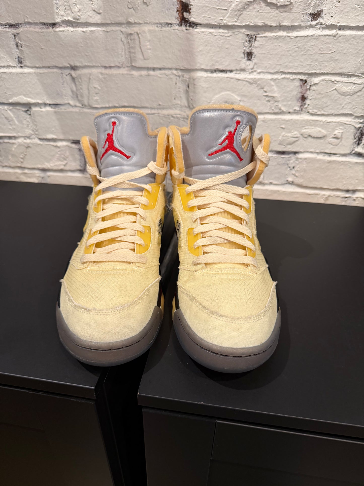Jordan 5 Retro Off-White Sail Clean NB Size 11