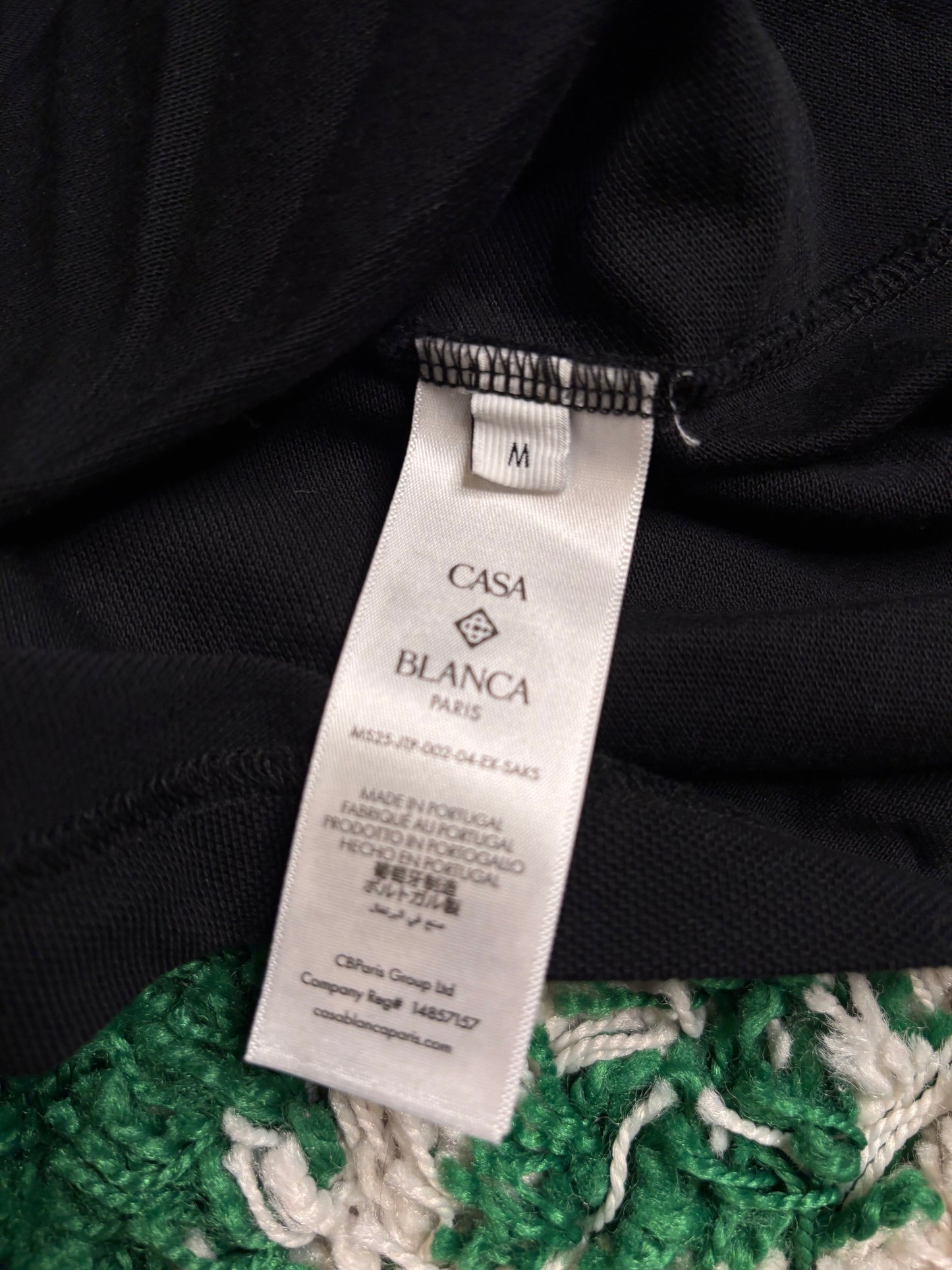 Casablanca Rainbow Collared Polo Size Medium