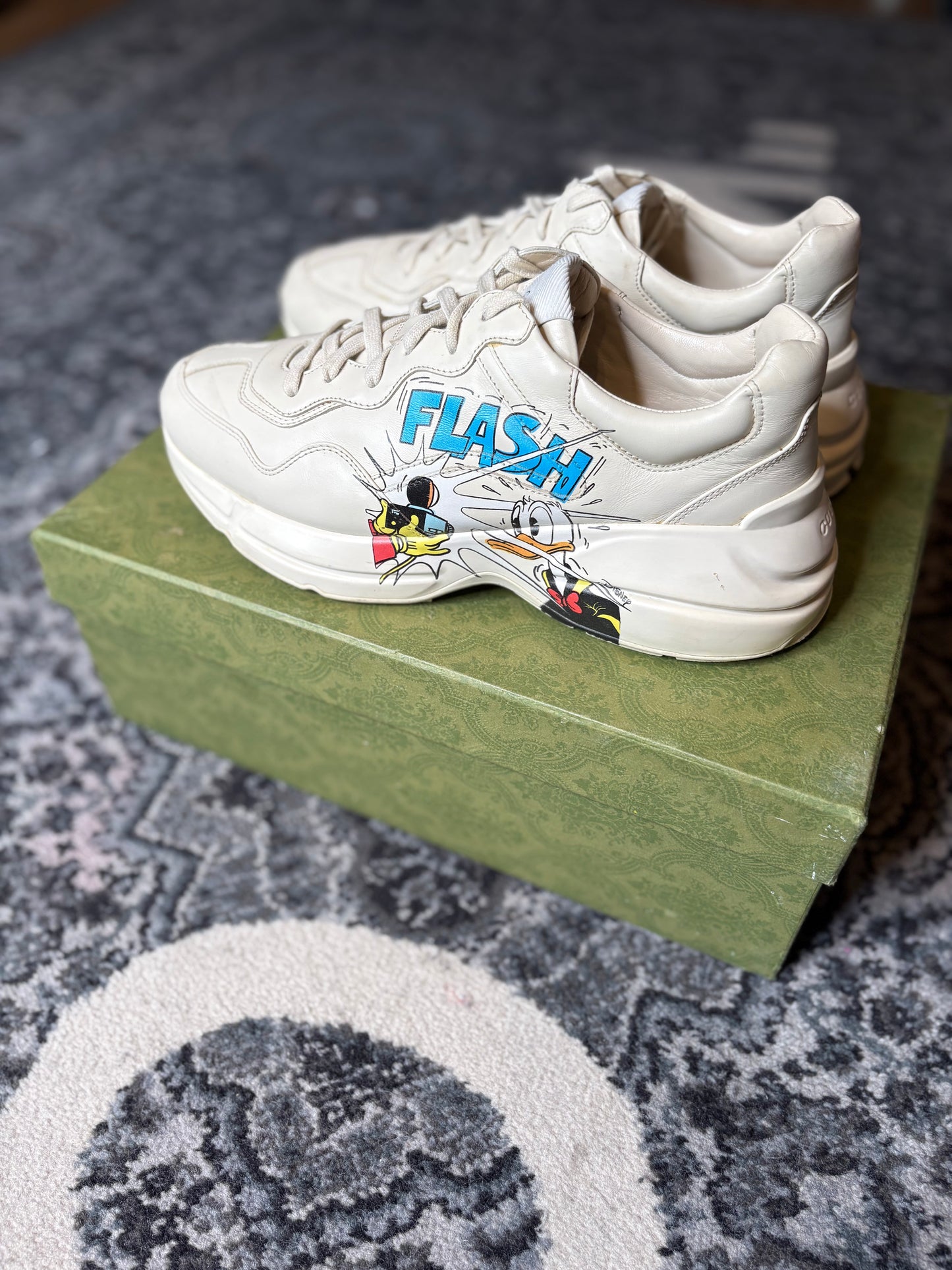 Gucci Rhyton “Disney Donald Duck” Clean Og Size 8.5