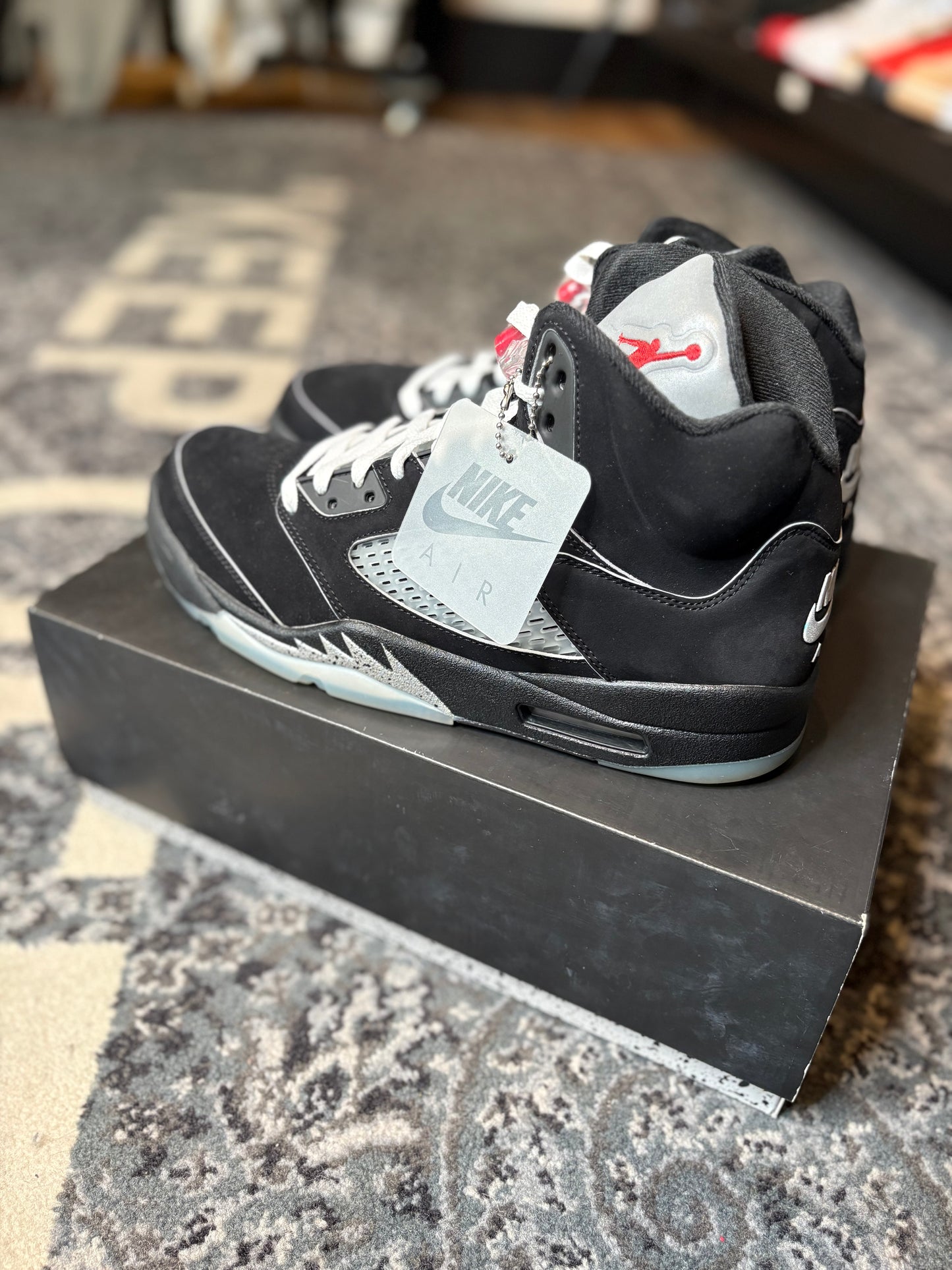 Jordan 5 Retro “Black Metallic” CLEAN OG SIZE 12