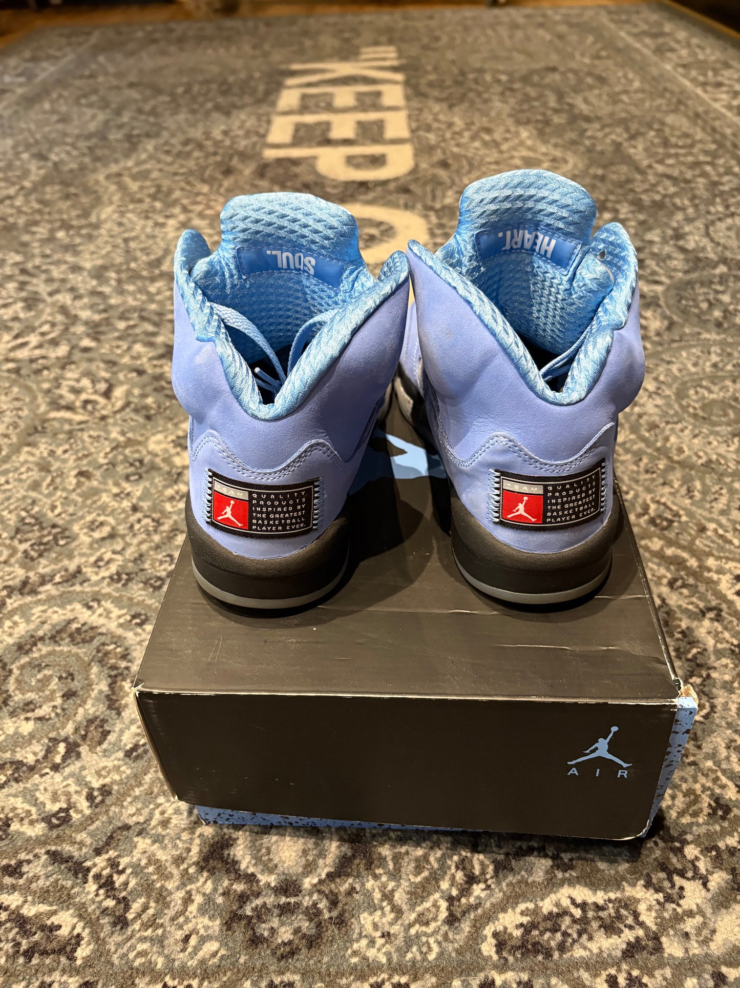 Jordan 5 Retro “UNC” OG CLEAN SIZE 7.5