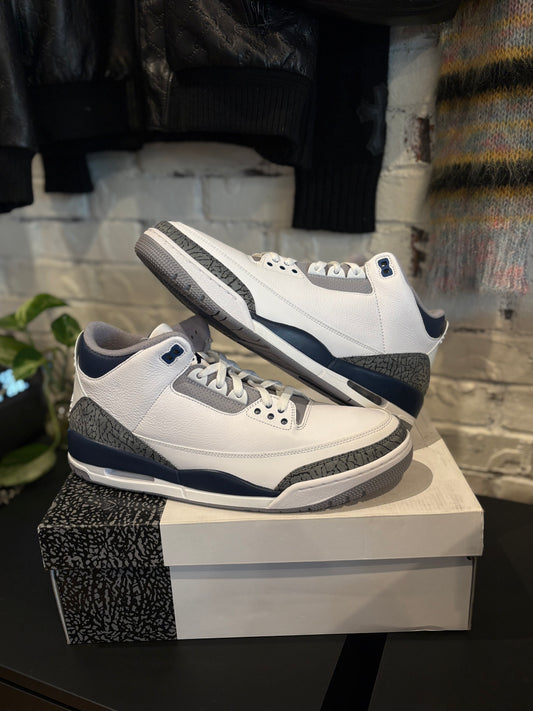 Jordan 3 Retro Midnight Navy DS OG Size 14