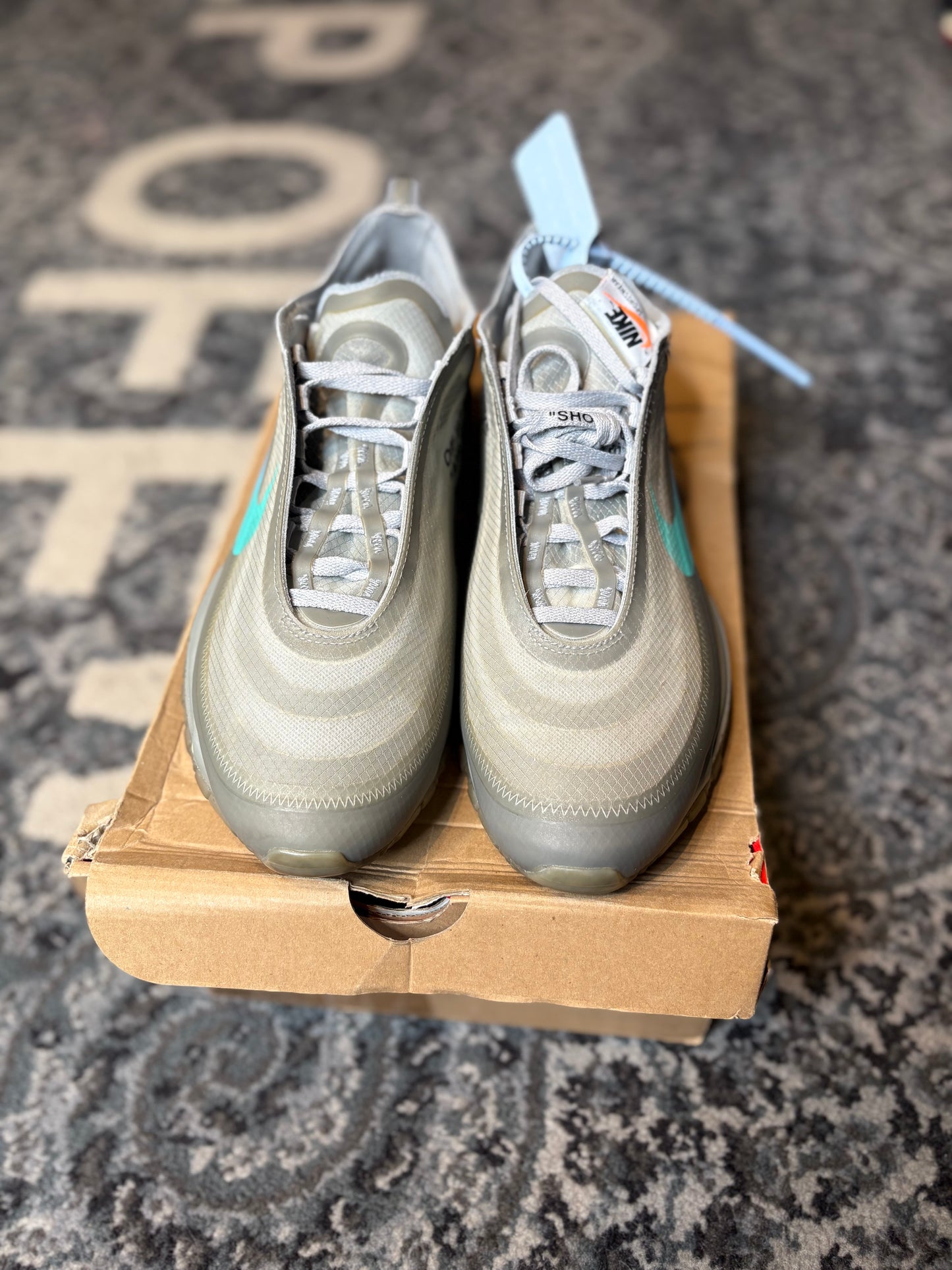 Nike Air Max 97 “Off White Menta” Clean Og Size 9