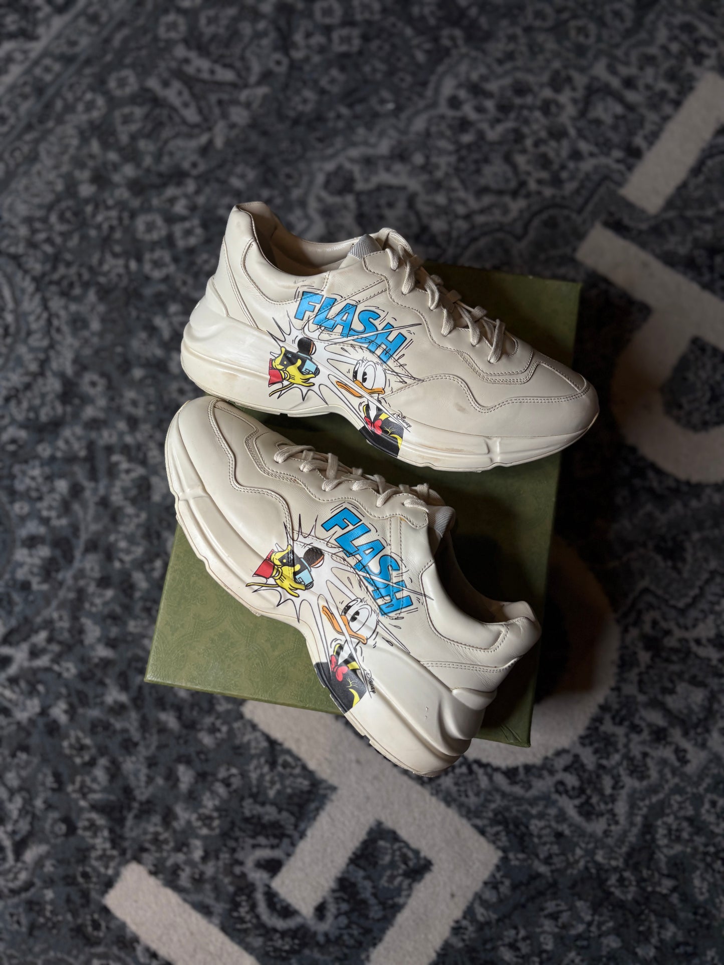 Gucci Rhyton “Disney Donald Duck” Clean Og Size 8.5
