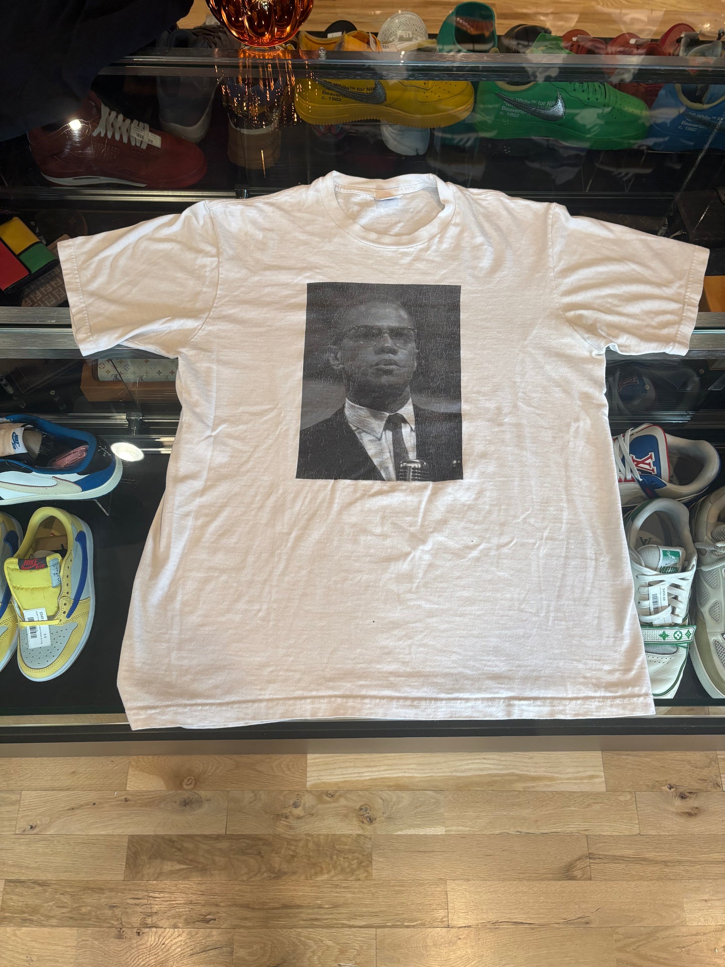 Supreme Roy DeCarava Malcolm X Tee Sz M