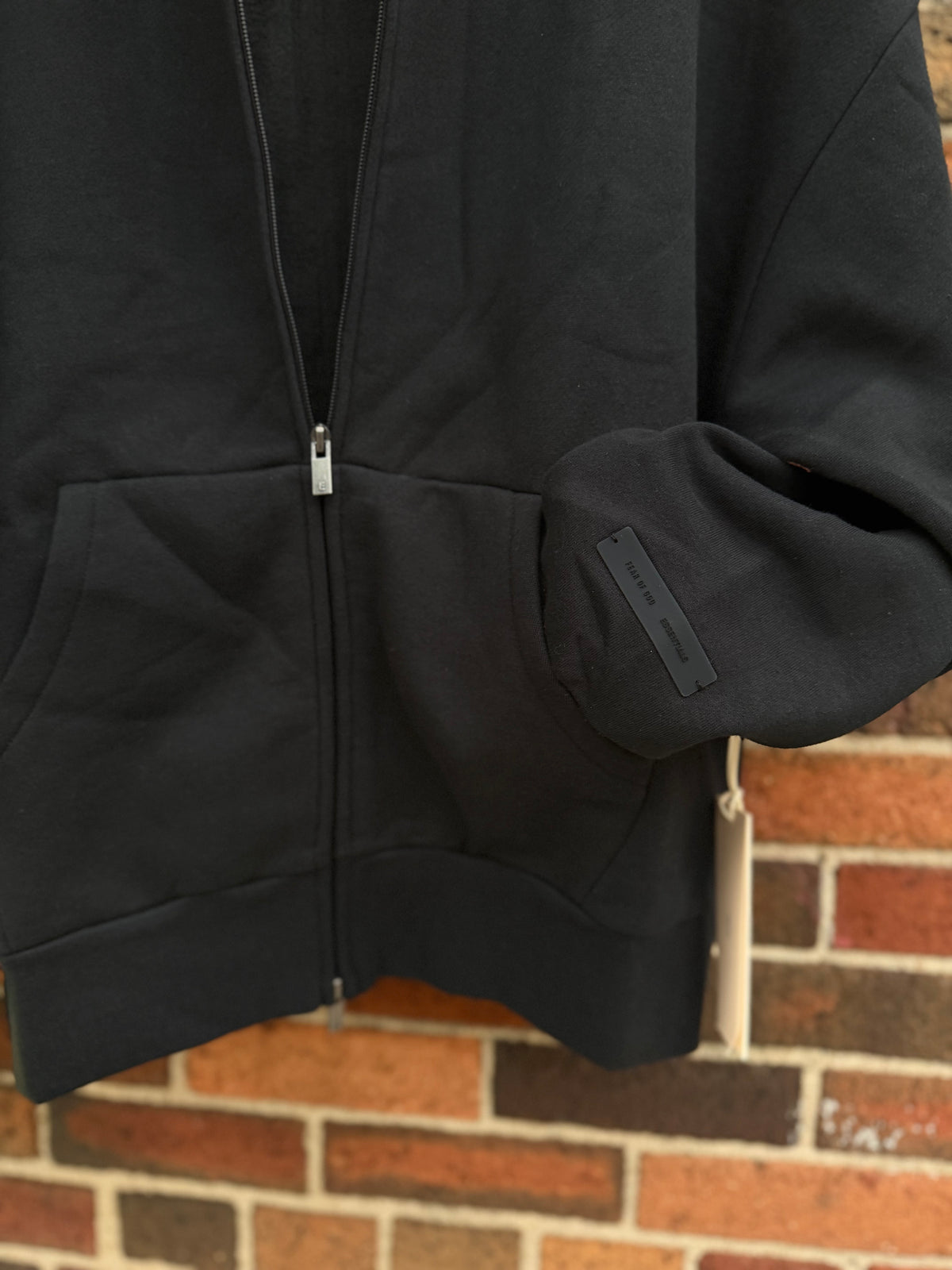 FOG Essentials Zip Hoodie Black DS
