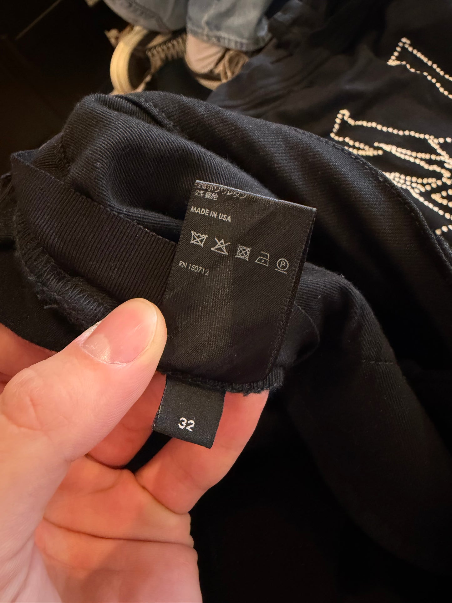 Amiri Jeans Black Size 32