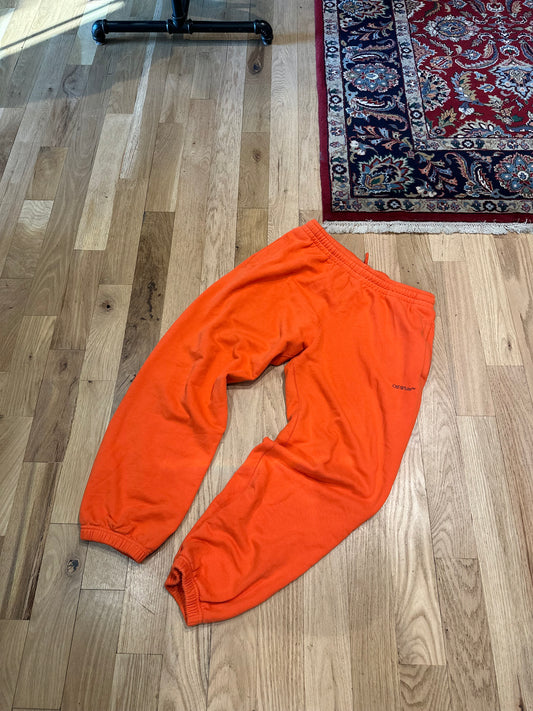 Off-White Sweatpants Orange Size XL
