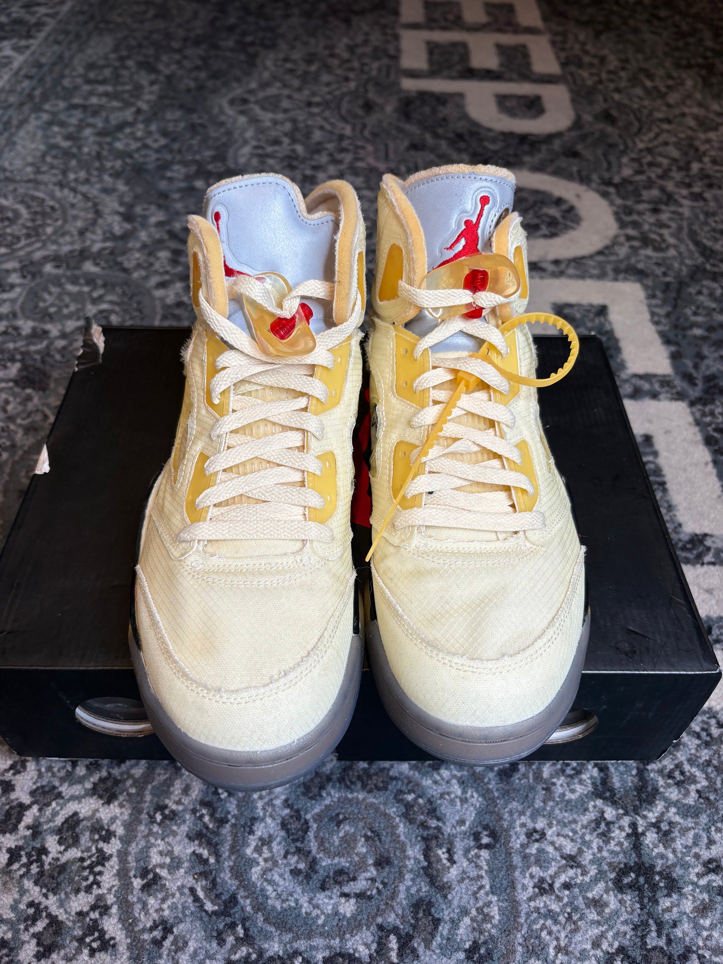 Jordan 5 Retro “Off White Sail” Clean Og Size 11