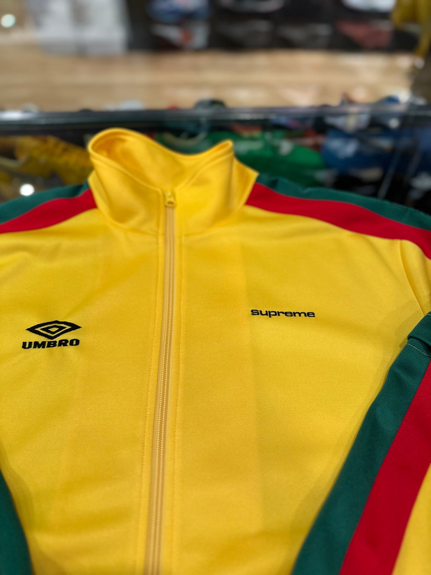 Supreme Umbro Yellow Jacket Size Large