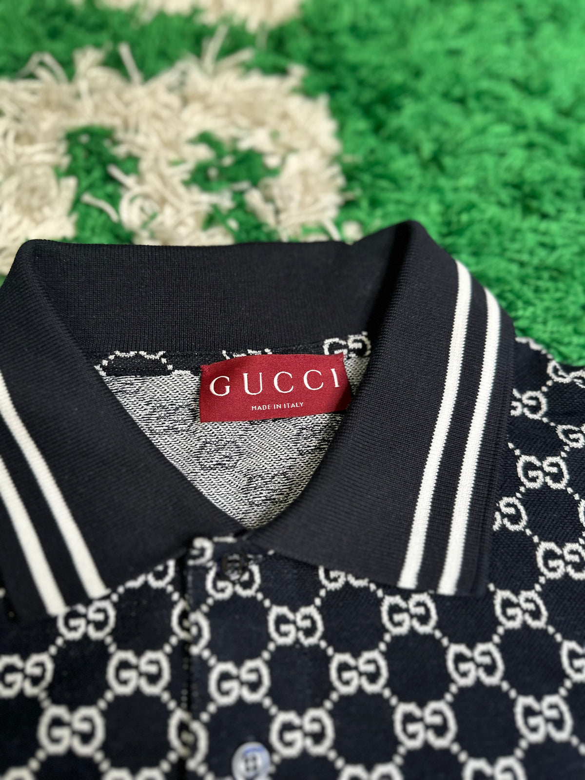 Gucci Monogram Polo Size XXXL