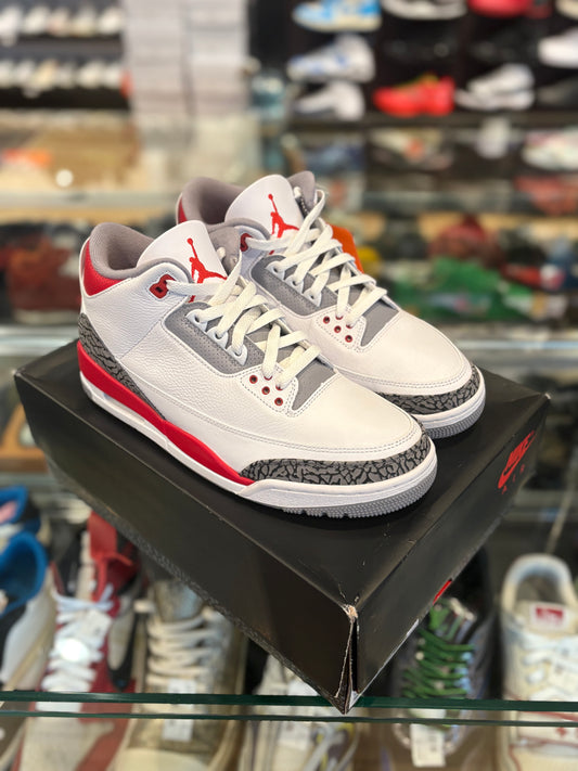 Jordan 3 ‘Fire Red’ Size 10.5 VNDS clean OG all