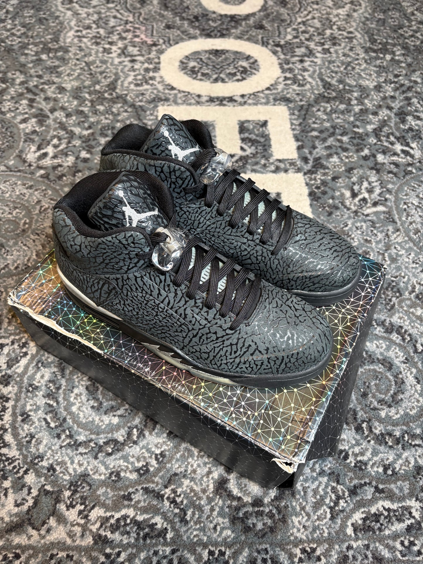 Jordan 5 “3Lab5 Elephant Print” PO RB SIZE 11