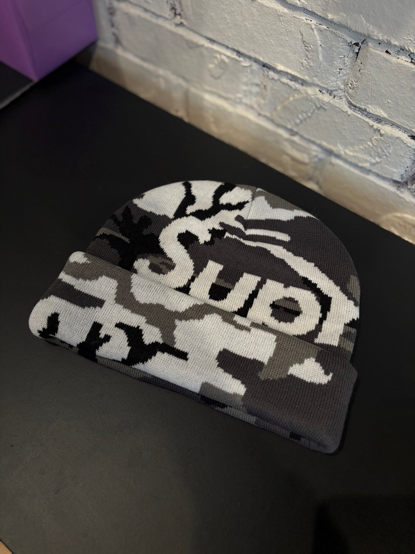 Supreme Camo Beanie DS