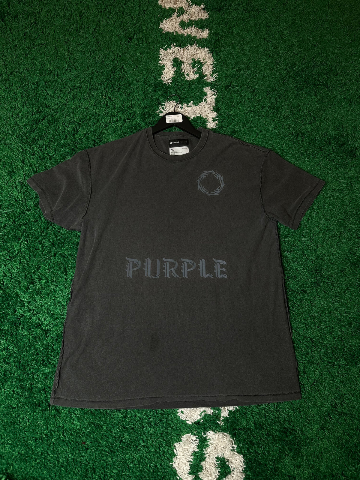 Purple Brand Tee Gray Size XL