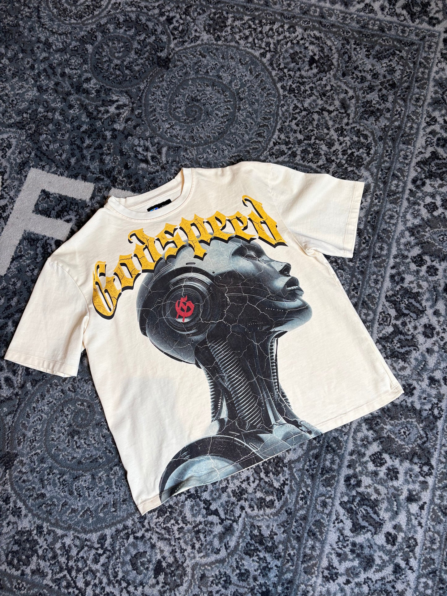 Godspeed Robot Tee Cream Size Small