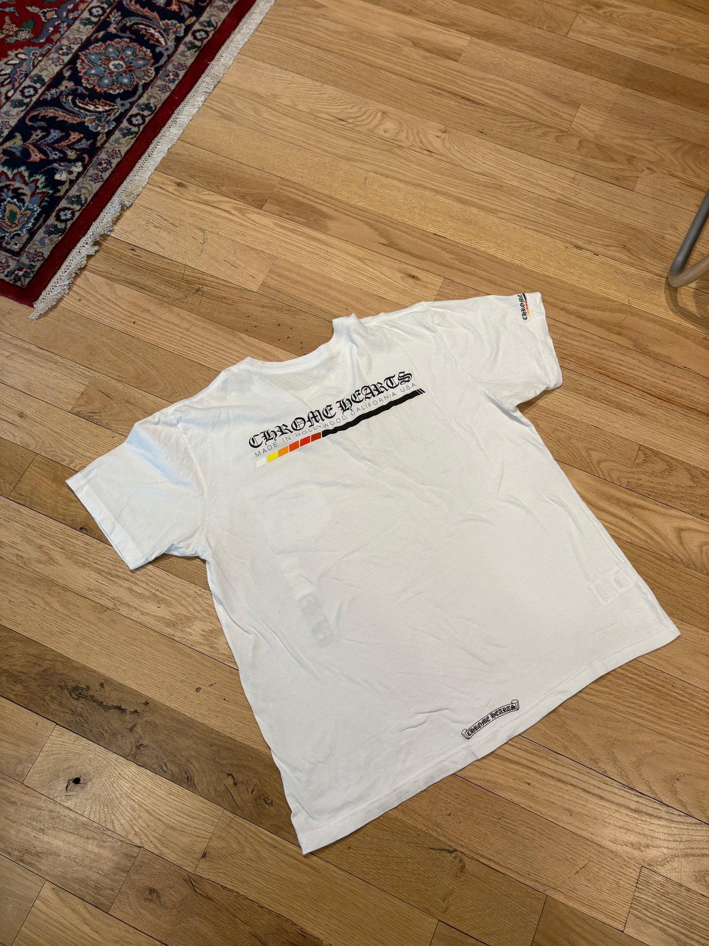 Chrome Hearts Hollywood Tee White Size XL