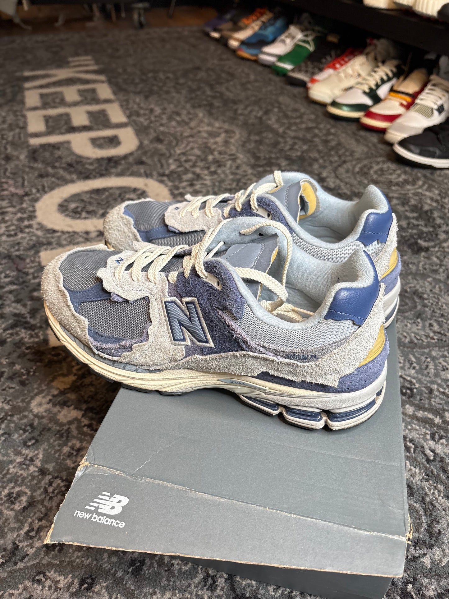 New Balance 2002R “Protection Pack Grey Purple” Clean Rb Size 12