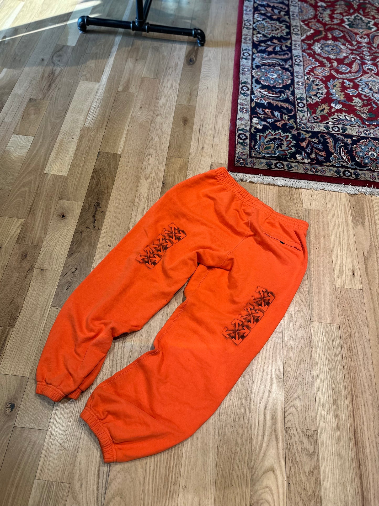 Off-White Sweatpants Orange Size XL