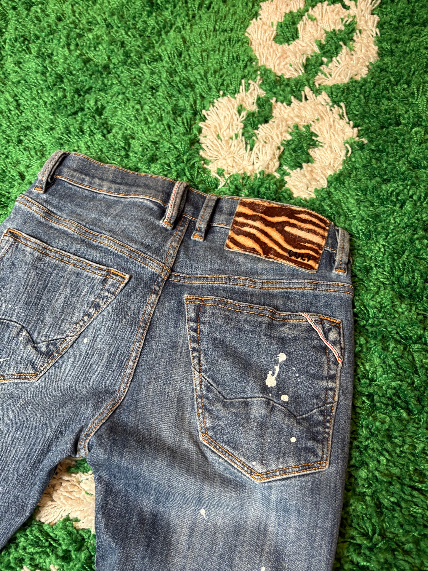 Cult Jeans Animal Print Size 30