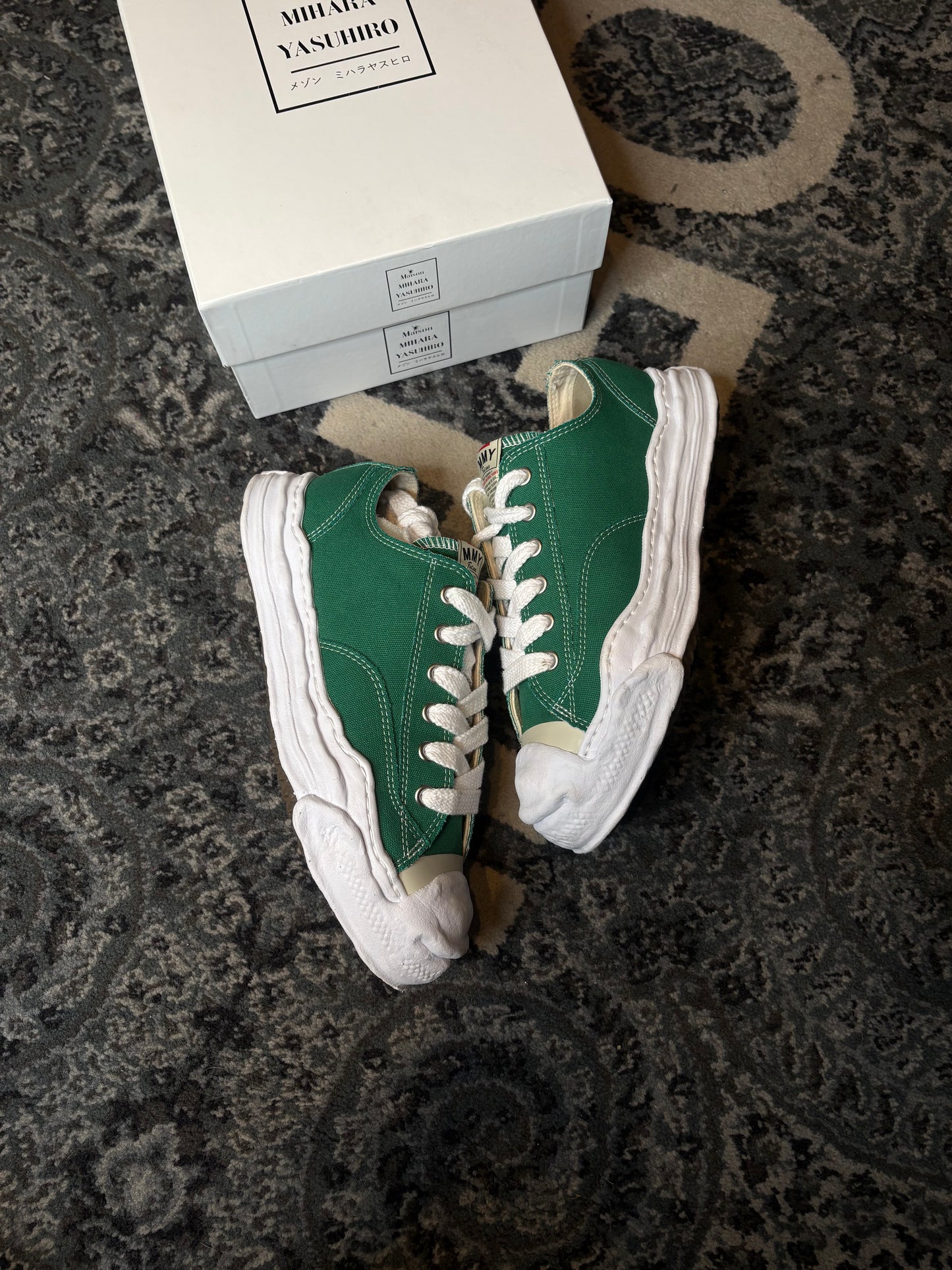 Maison Mihara Yasuhiro Hank Og Sole Green Clean Og Size 11(44 EU)