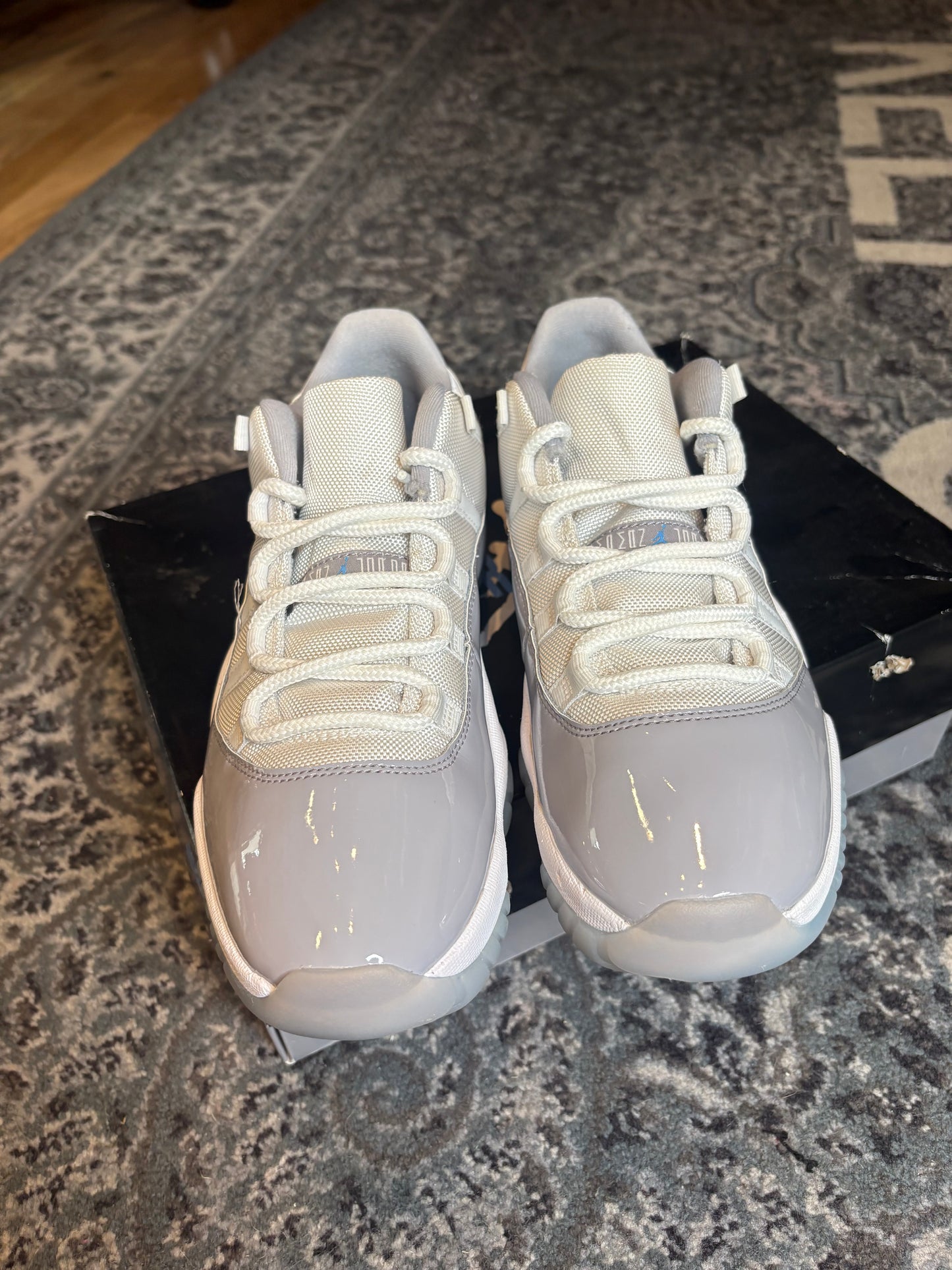 Jordan 11 Retro Low “Cement Grey” Clean Og Size 9.5