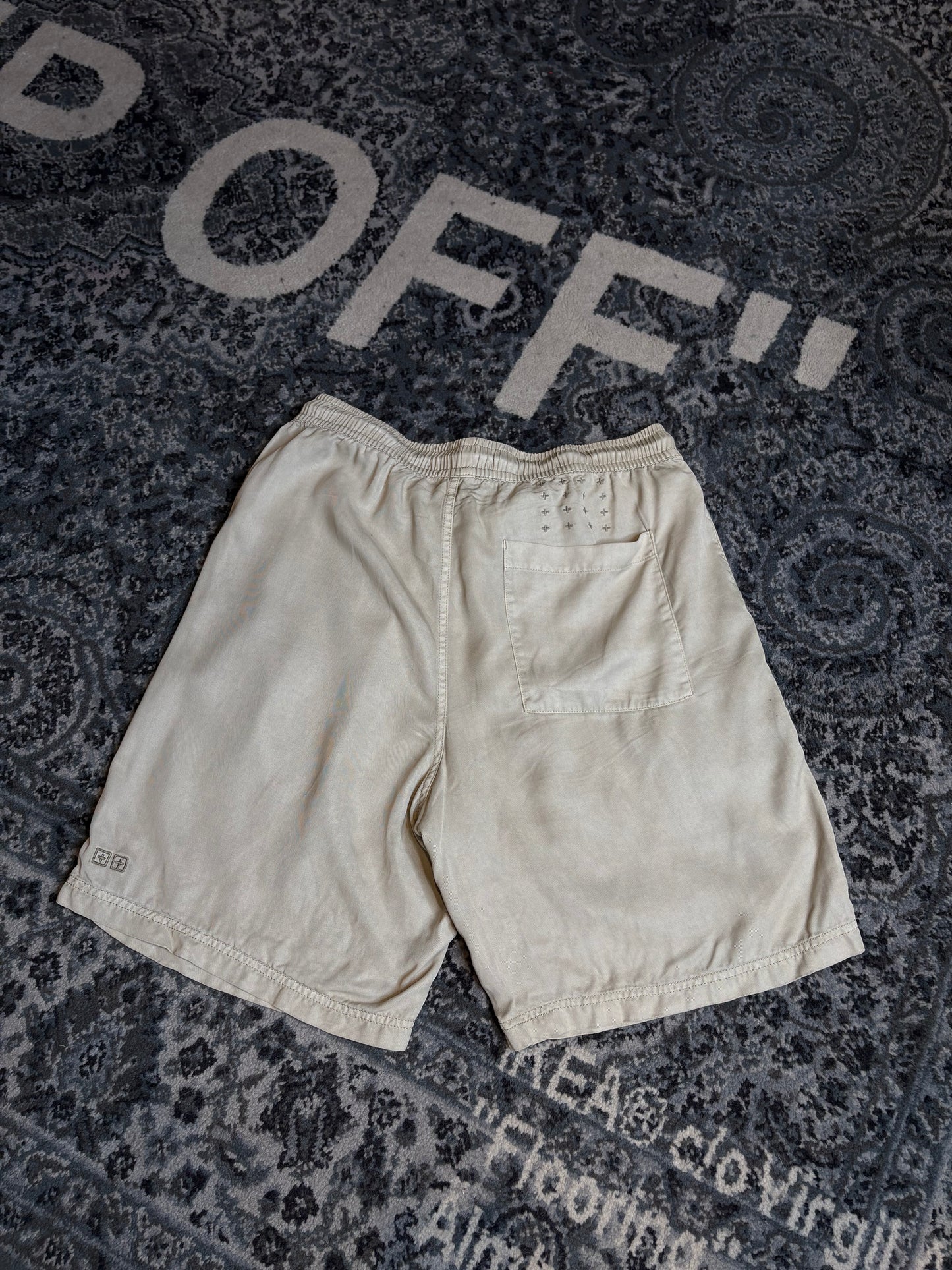 Ksubi Cream Shorts Size L