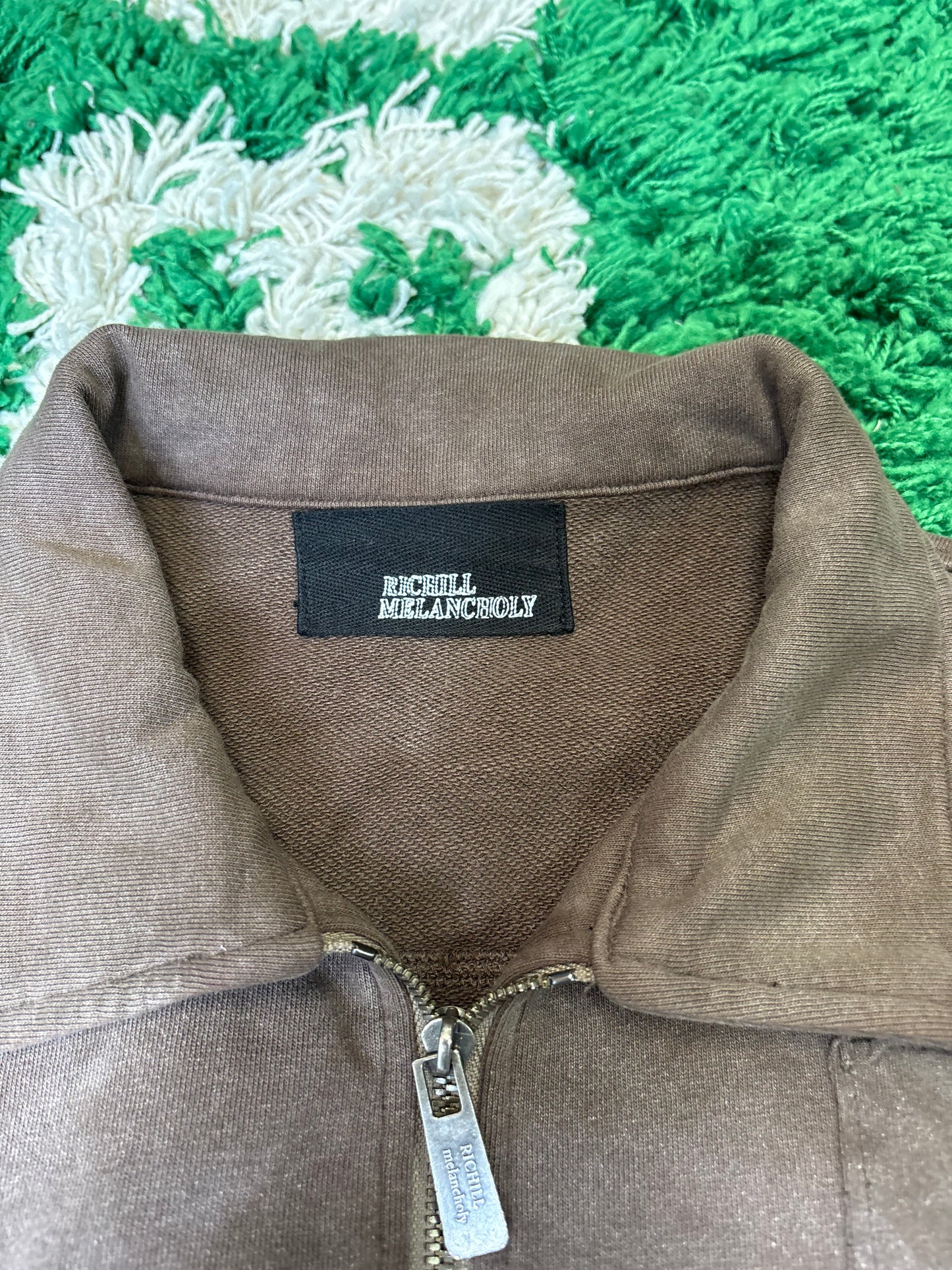 Rich Ill Melancholy Brown Zip Size Large