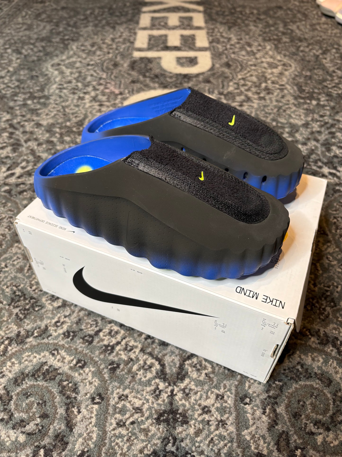 Nike Mind Slide 001 “Hyper Royal” Clean Og Size 12