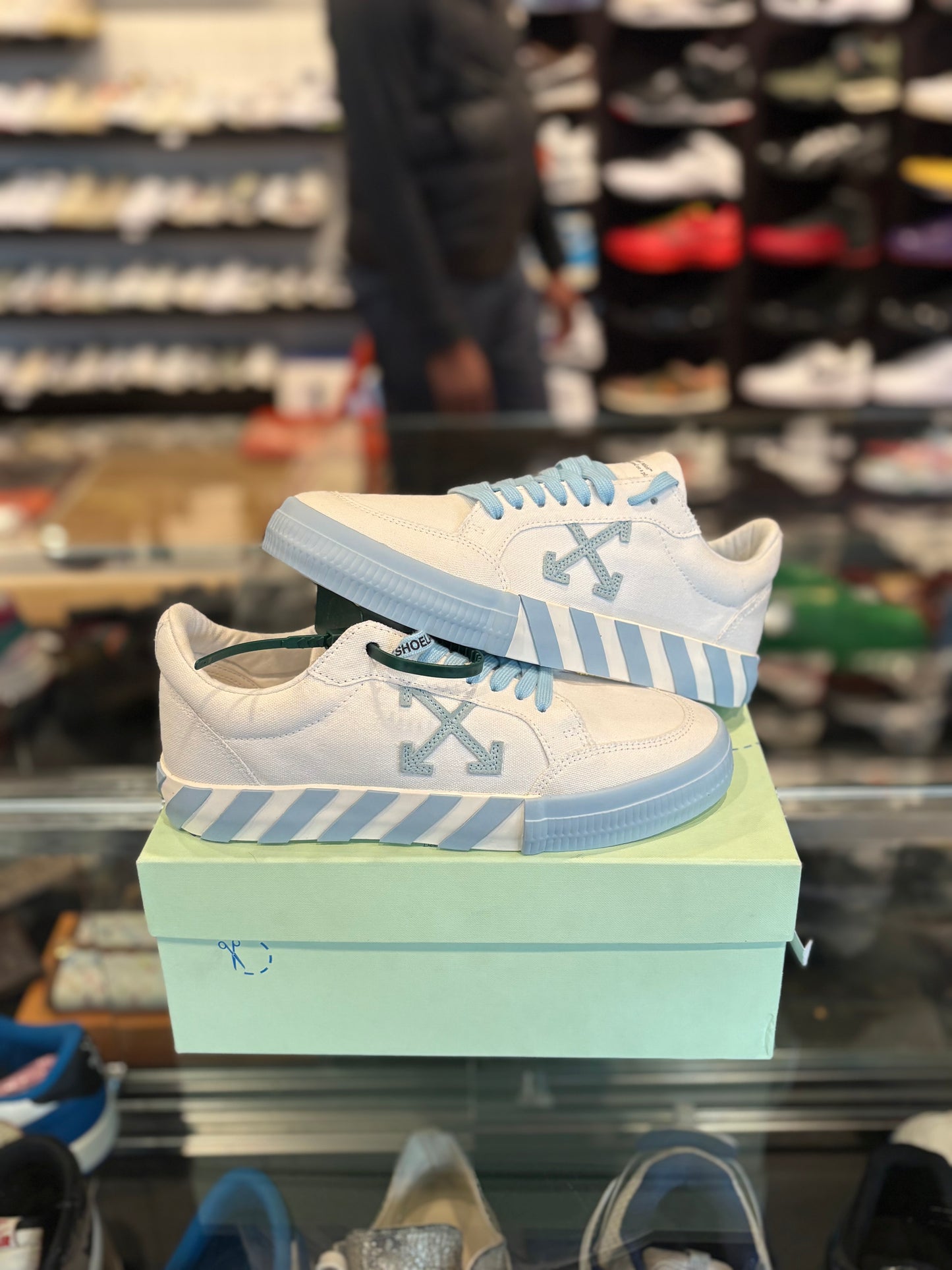 Off-White Vulc White/Light Blue DS OG Size 41