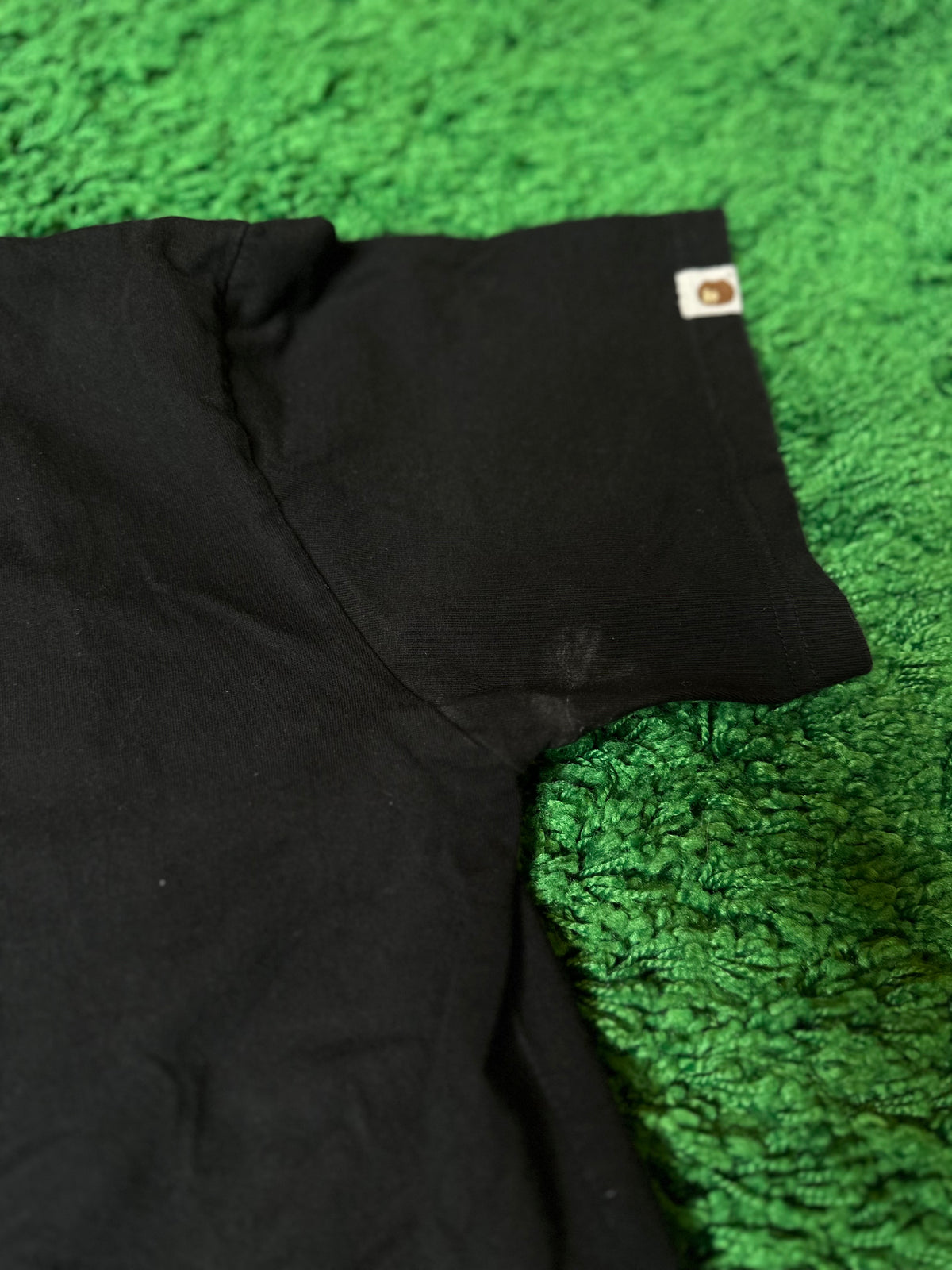 Bape Ape Head Tee Black Size Medium