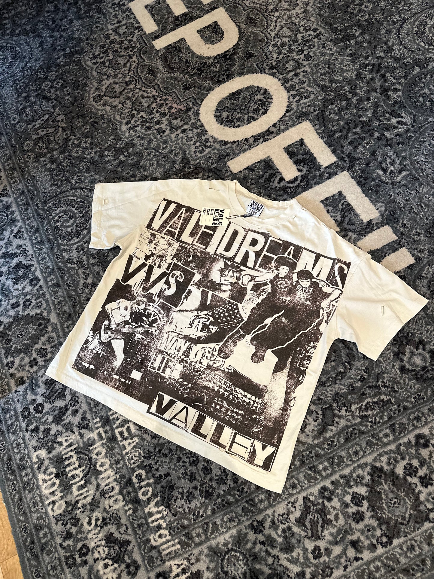 Vale Punk Tee DS Size Large