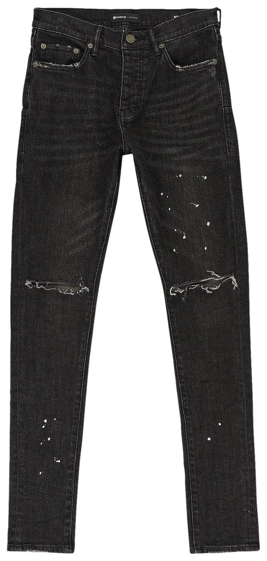 Purple Jeans Black Over Spray DS