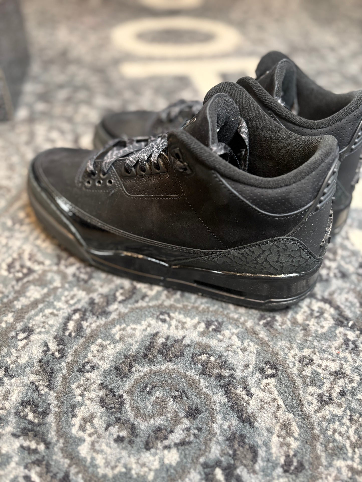 Jordan 3 Retro “Black Cat” Clean Og Size 8