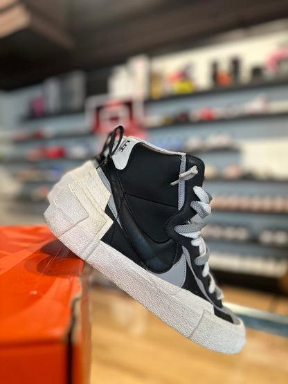 SACAI x Nike Blazer Mid “Black/Wolf Grey” Size 10.5 PO OG
