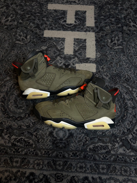 Jordan 6 Retro “Travis Scott” PO NB SIZE 9.5