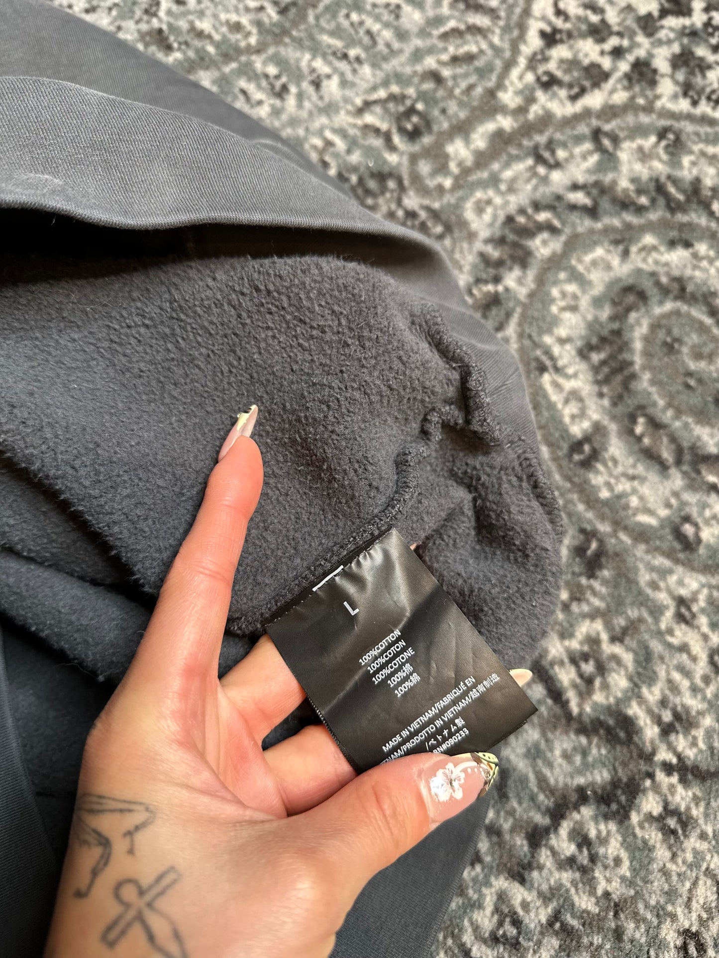 FOG Essentials Hoodie 26 Size Large