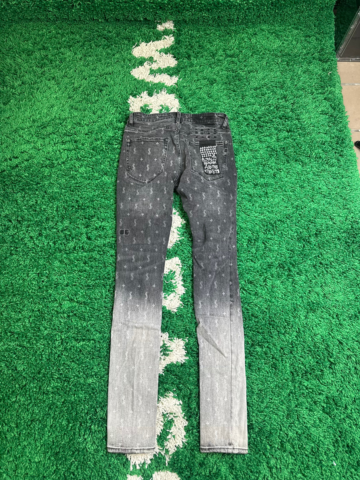 Ksubi Gradient Logo Jeans Size 28