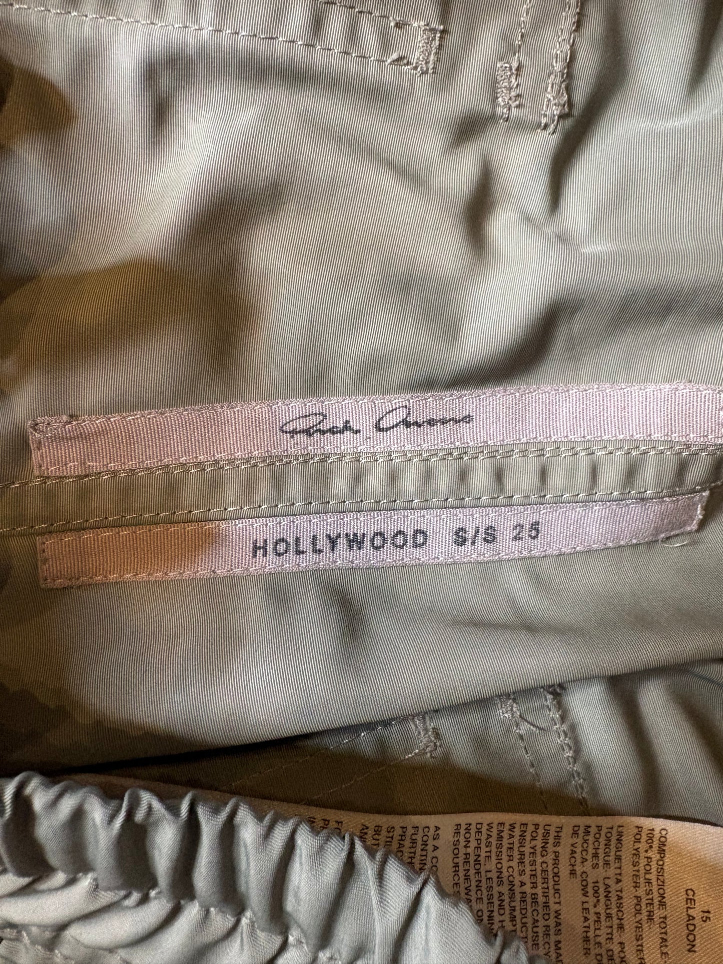 Rick Owen’s Pants Size Small