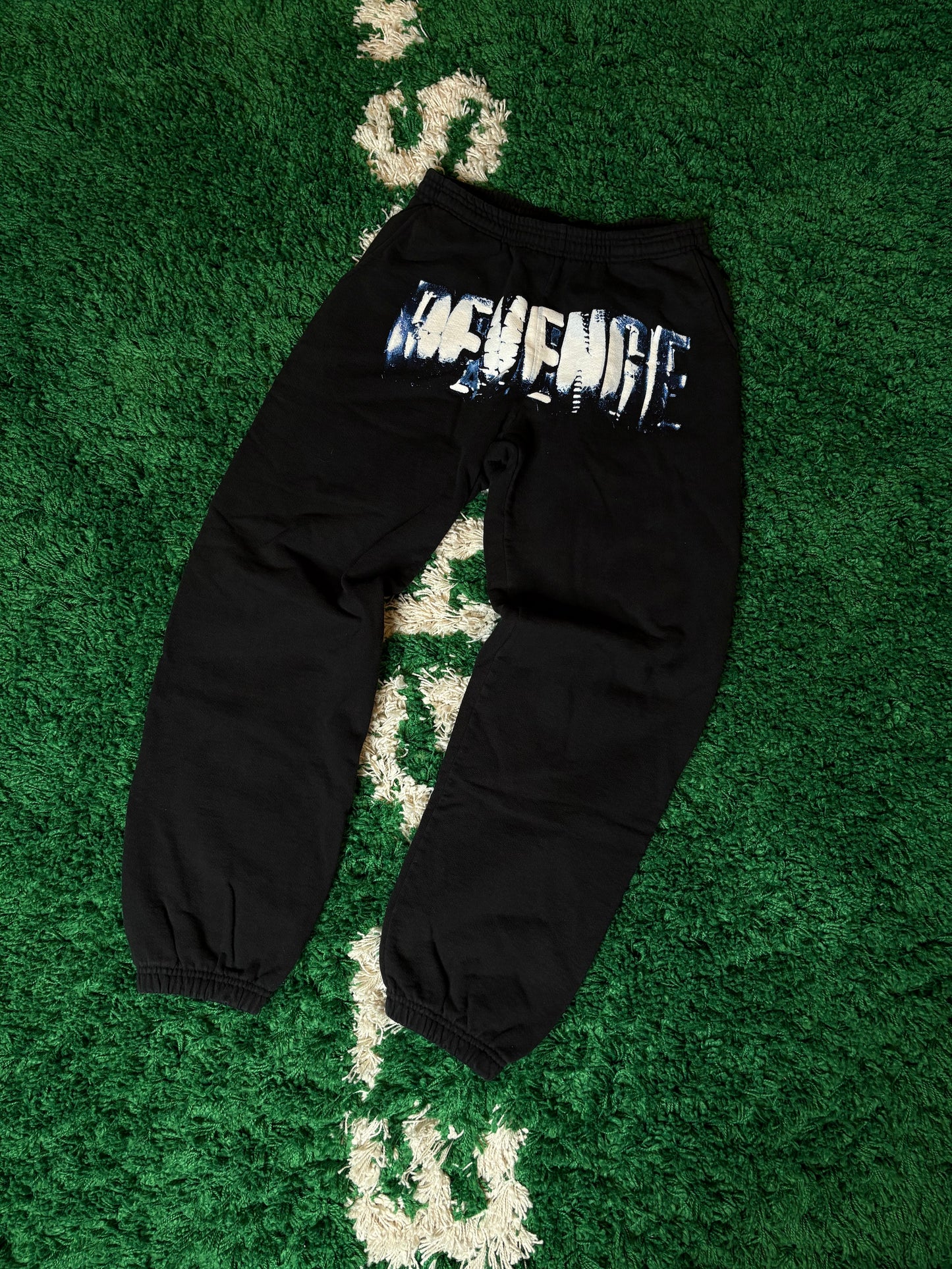 Revenge Sweatpants Black Size Medium