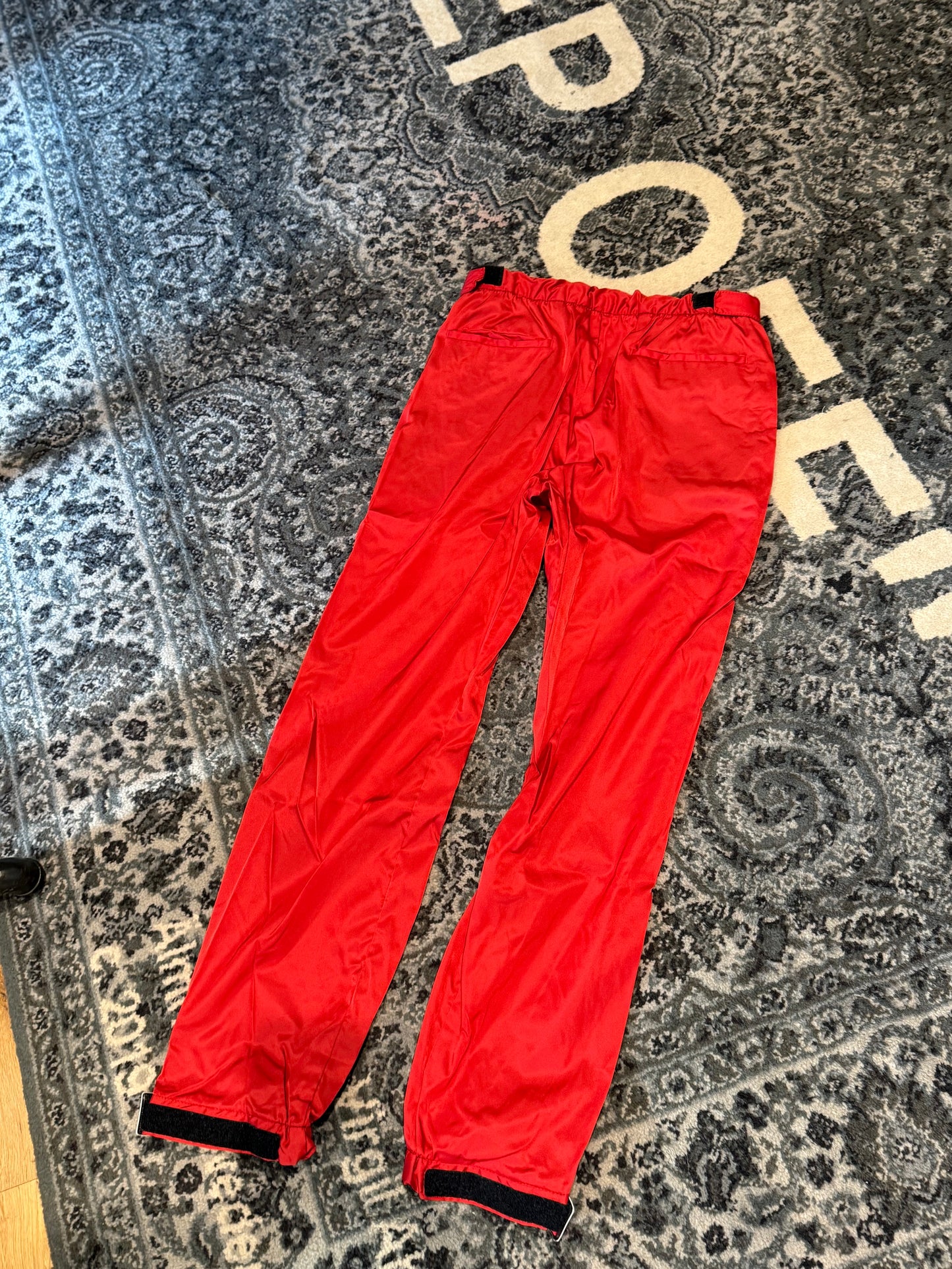 Prada Red Track Pants Size 50