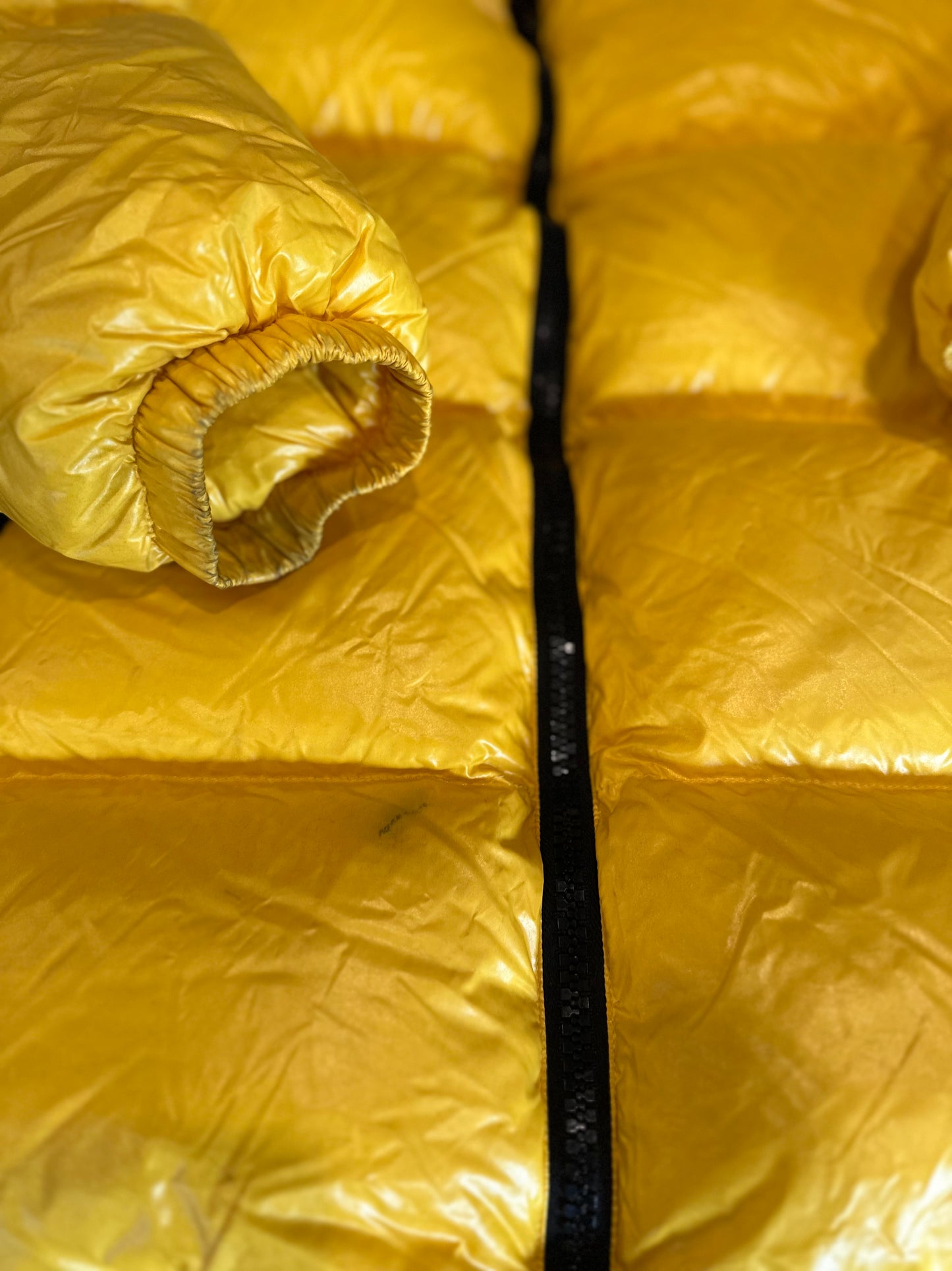 Celine Puffer Yellow Size 52