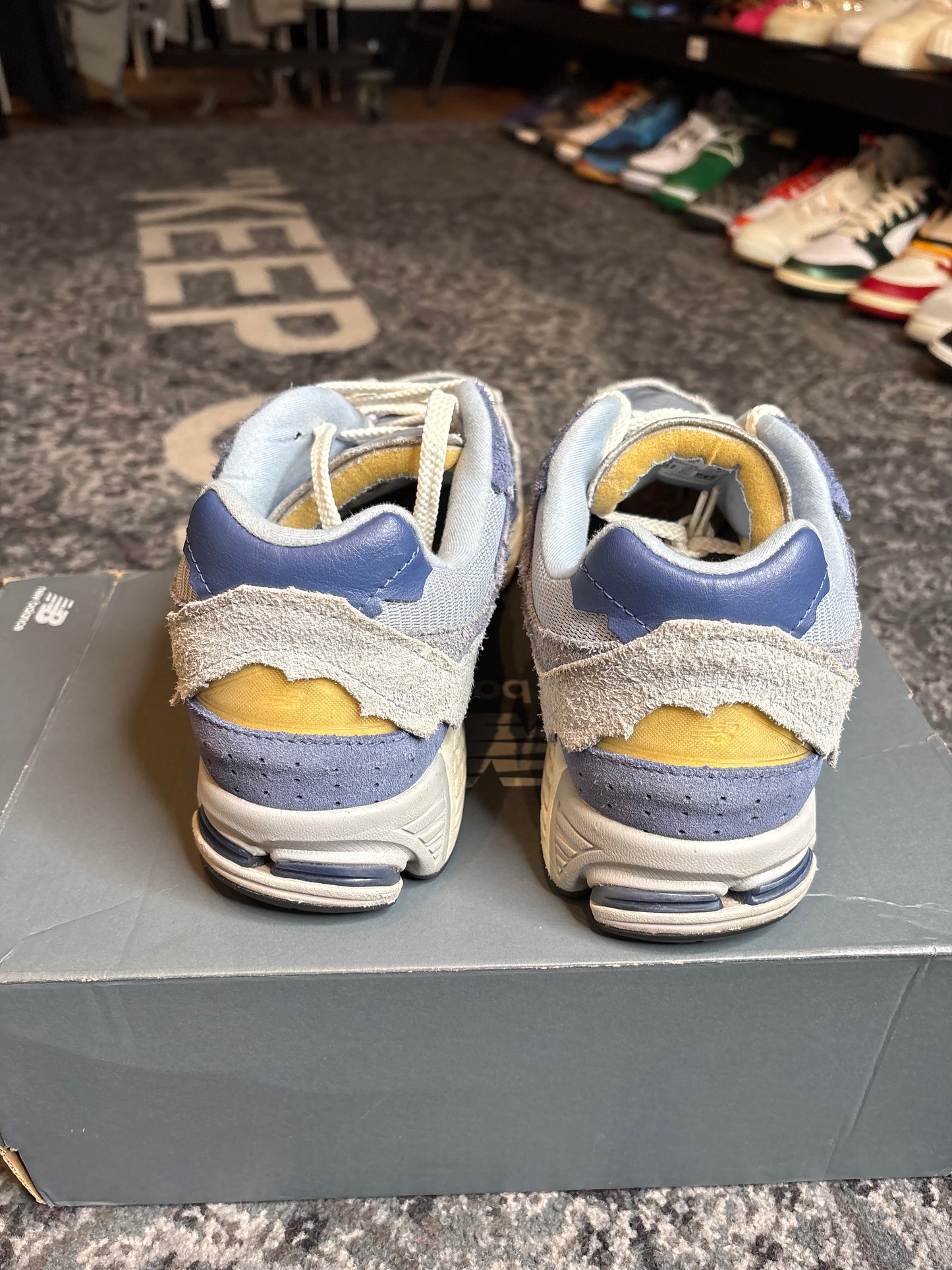 New Balance 2002R “Protection Pack Grey Purple” Clean Rb Size 12