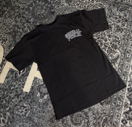 General Public Uniform Tee Black DS