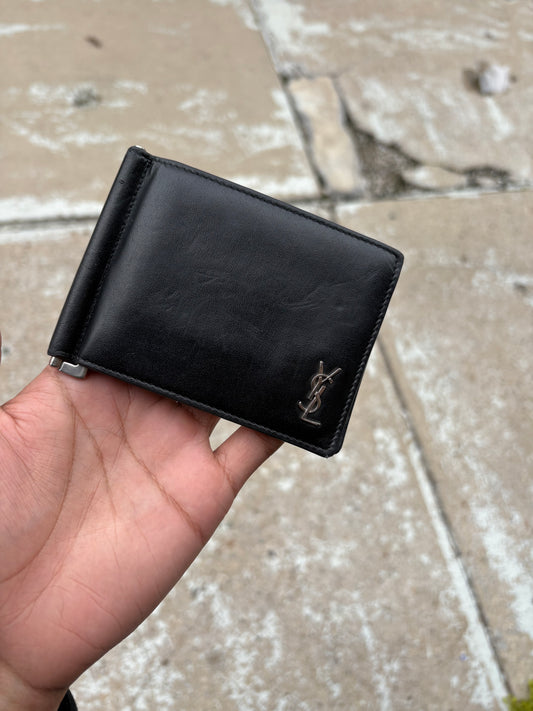 YSL Black Wallet